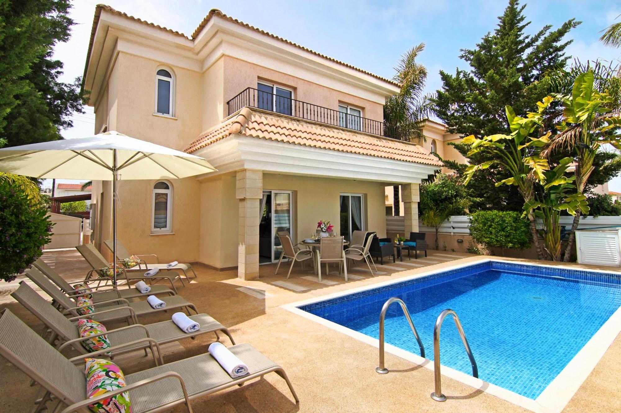 Villa Alyson Paralimni Exterior foto